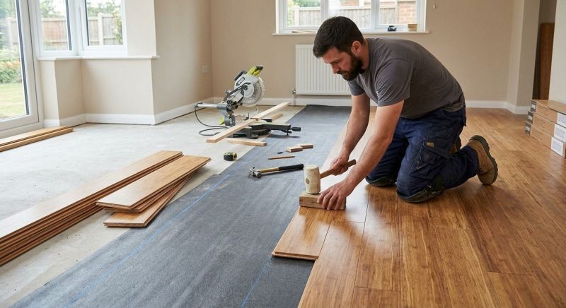 Bamboo Flooring Installation in Pearland, TX