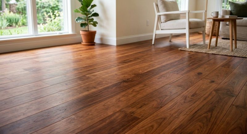 Cherry Floor Installation in Rosharon, TX