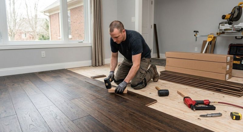 Hardwood Floor Installation in Brazoria County, TX