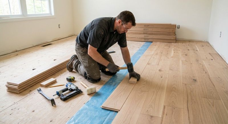 Hardwood Floor Installation in Fort Bend County, TX