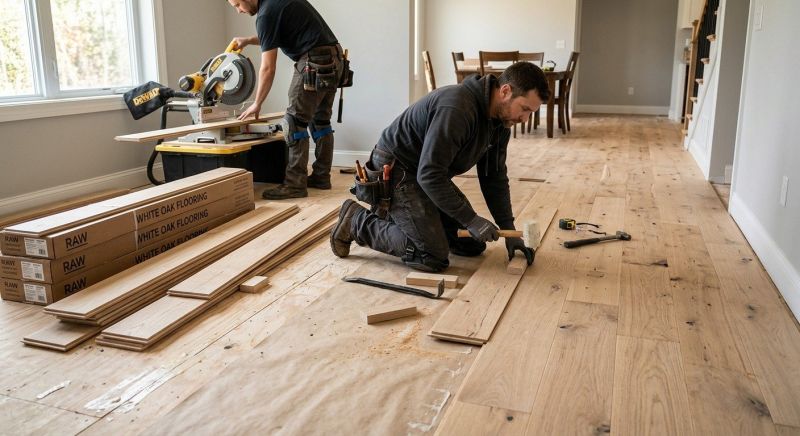 Hardwood Floor Installation in Friendswood, TX