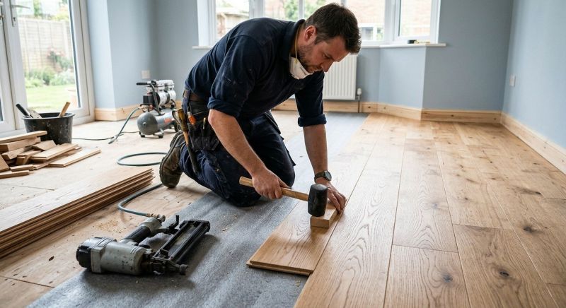 Hardwood Floor Installation in League City, TX