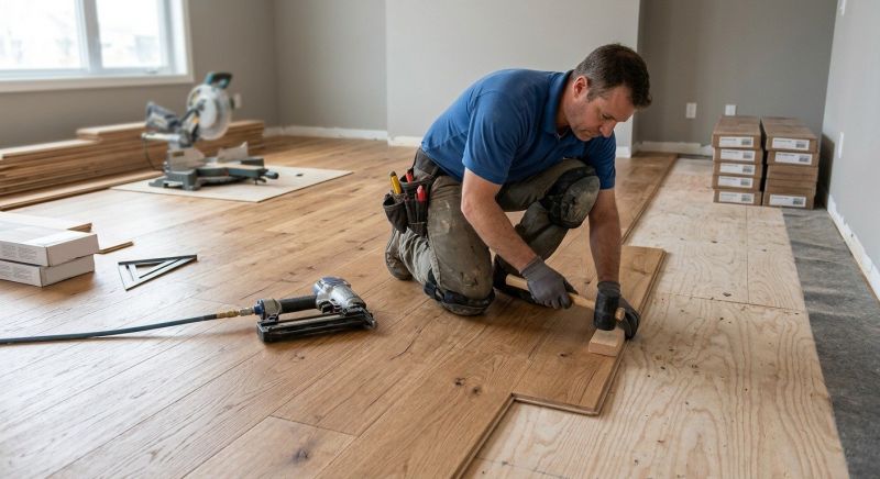 Hardwood Floor Installation in Pasadena, TX