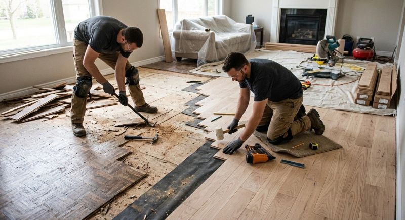 Hardwood Floor Installation in Pasadena, TX