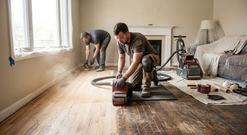 Hardwood Floor Renovation in Pearland, TX
