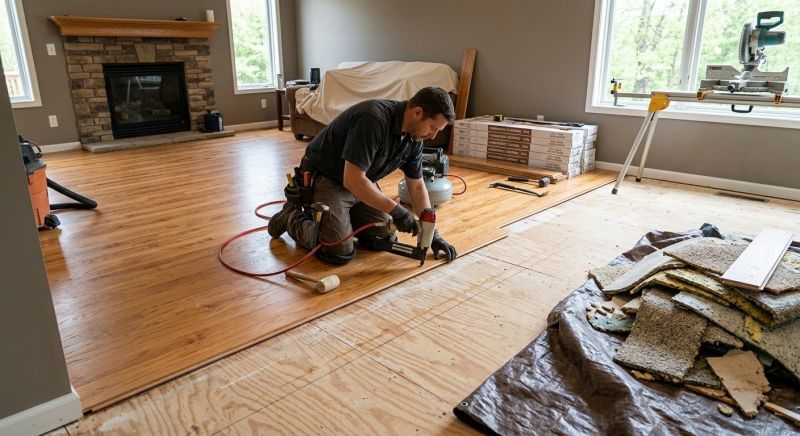 Hardwood Replacement in Pearland, TX