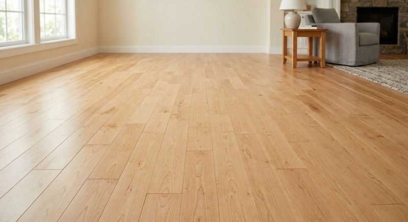 Maple Flooring Installation in Highlands, TX