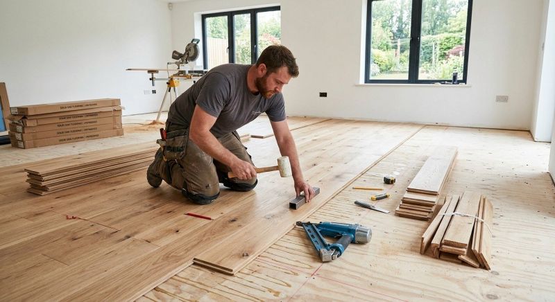 Oak Floor Installation in Galena Park, TX