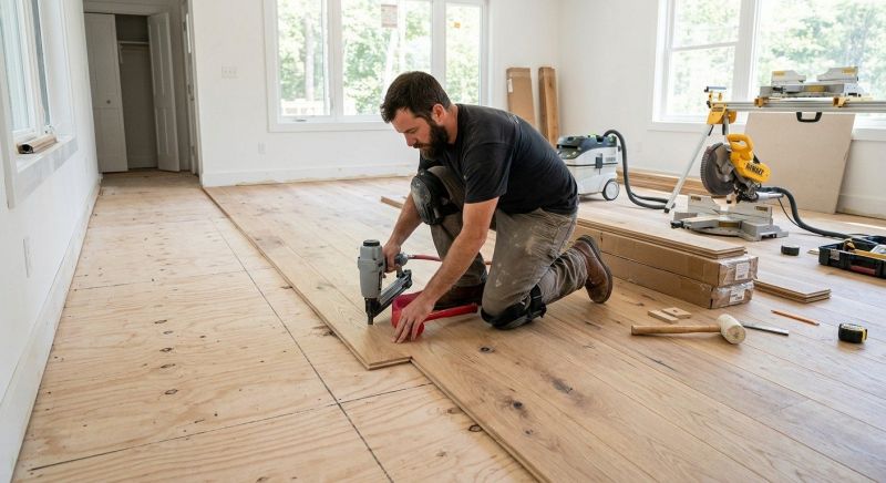 Oak Floor Replacement in Pearland, TX