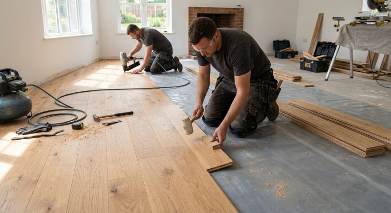 Parquet Flooring Installation in Pearland, TX