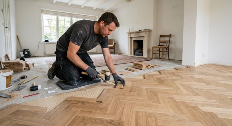 Parquet Flooring Installation in Pearland, TX