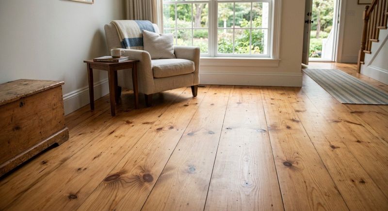 Pine Floor Installation in Pearland, TX