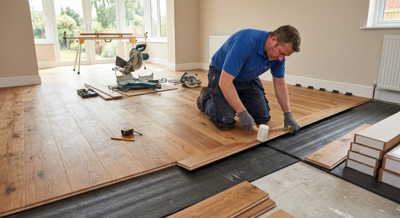 Plank Floor Installation in Pearland, TX