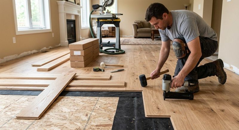 Wood Flooring Installation in Hitchcock, TX