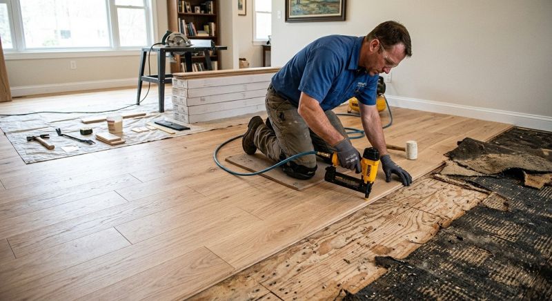 Wood Flooring Installation in Pearland, TX