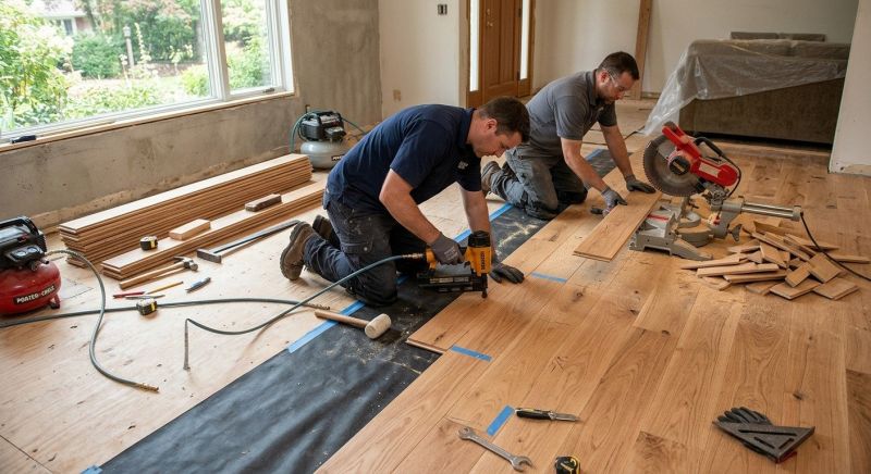 Wood Flooring Installation in Santa Fe, TX